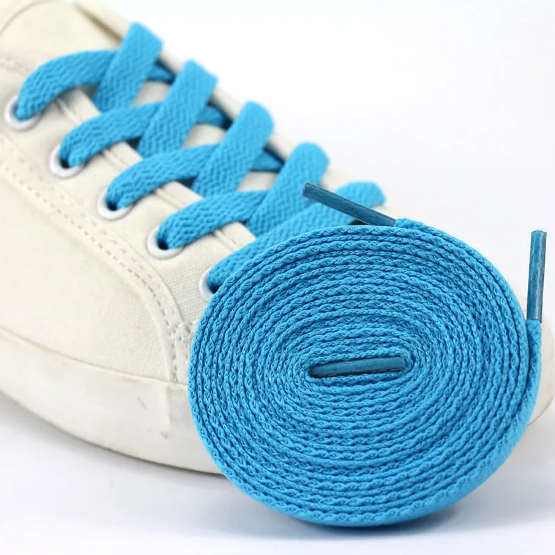 JUP 3 Pais Shoelaces Flat Colored Led Shoe Laces for Fashion Canvas Shoes Colors Girls Boys Laces Shoestring Length: 60cm-200cm