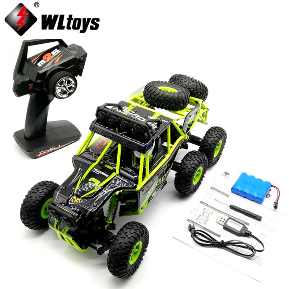 1 шт. Wltoys 18628 1/18 2 4 г 6WD Электрический rcToys Радиоуправляемая машина внедорожный Рок