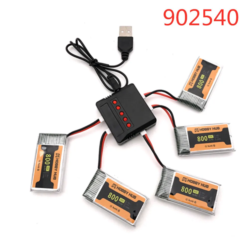 Аккумулятор Lipo 902540 для Syma X5C x5 X5SC X5SW M68 CX-30 K60 905 3 7 в 800 мАч 30C запасная часть