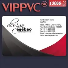 13066-3 печать визиток шаблон для Дизайн и белый пластик ПВХ печати карт