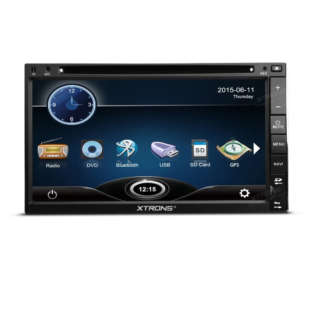Автомагнитола XTRONS с сенсорным экраном 6 95 дюйма HD TFT GPS Навигатором DVD плеером