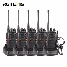 5pcs font b Walkie b font font b Talkie b font Retevis H777 UHF 400 470MHz