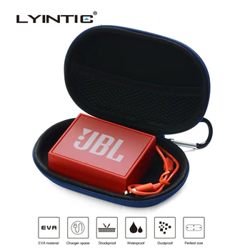 

Carrying Travel Portable Case Bag for JBL GO 2 GO2 Wireless Bluetooth Speakers with Mesh Pocket for Charger Cables Strap Zipper