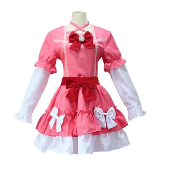 

Hot Anime Eromanga Sensei Cosplay Yamada Elf Pink Lolita Dress Fancy Party Outfit Halloween Carnival Party Cute Cosplay Costume