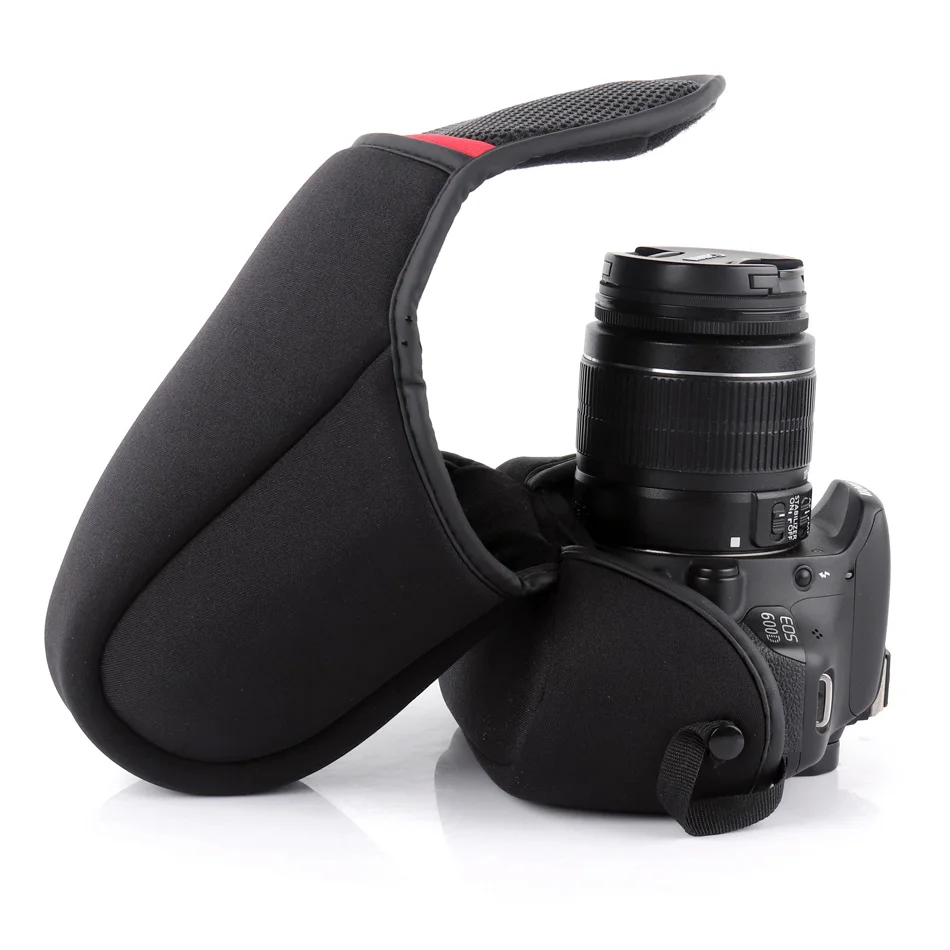 Мягкая внутренняя сумка для камеры DSLR Canon 750D 77D 1300D 1200D 600D Nikon D3400 D3200 D3100 D3300 D5100