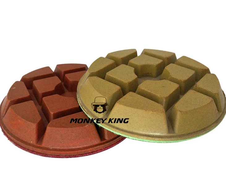 8 units/lot 100mm concrete marble granite grinding polishing pad wet/dry use 8 units/lot 100mm concrete marble granite grinding polishing pad wet/dry use