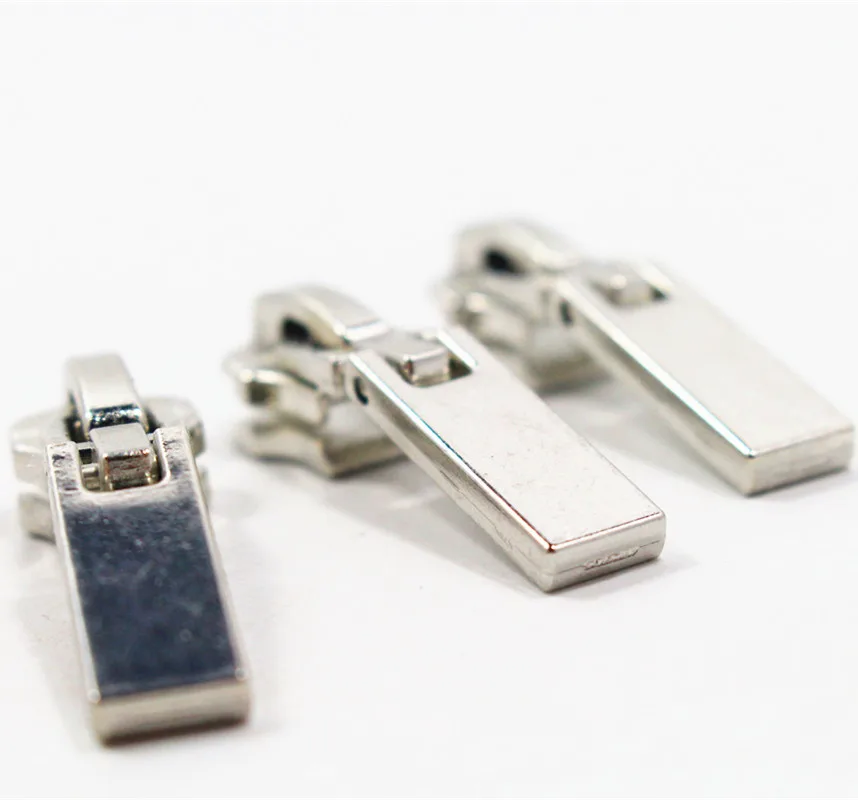 Buy 5 20pcs High quality silver metal copper zipper