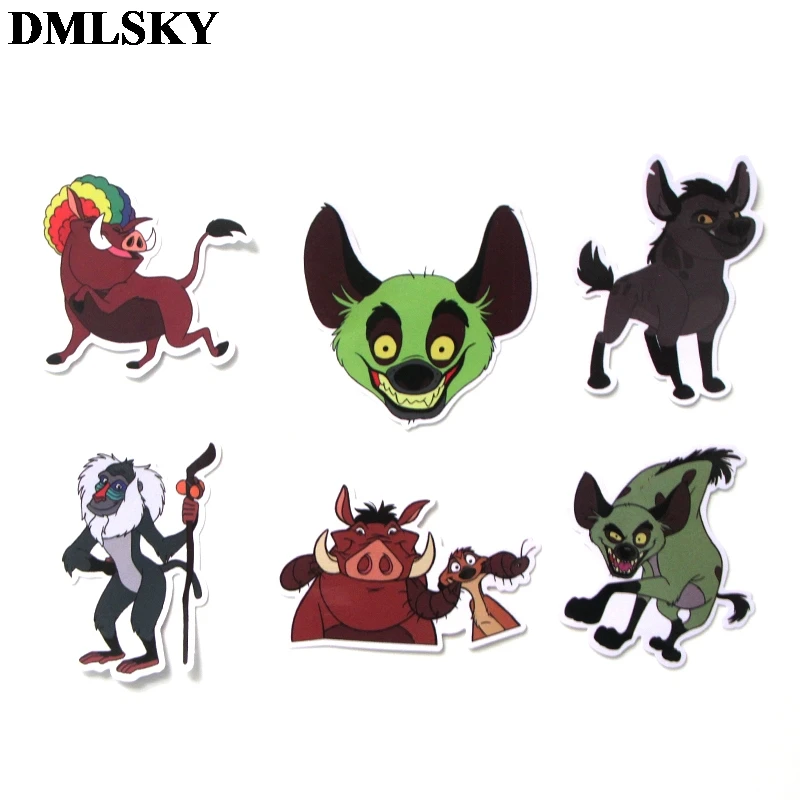 40 Pcs/set DMLSKY The Lion King Cartoon Waterproof Scrapbooking for Car Luggage Laptop Decal Diy Decoration M3550