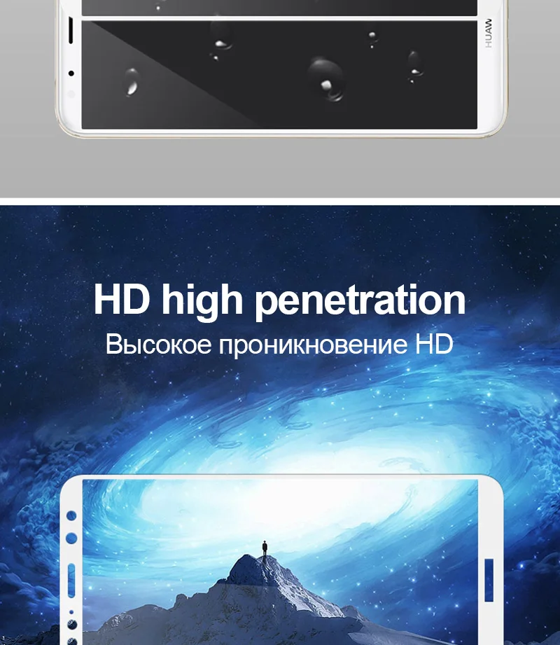 TOMKAS Glass For Huawei Mate 10 Lite Screen Protector Tempered Glass For Huawei Mate 10 Pro P Smart P9 P10 Plus Screen Protector