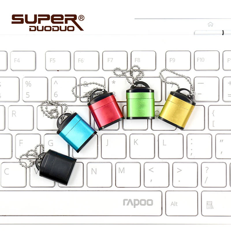 5 цветов мини USB кард-ридер Универсальный USB Micro sd карта/TF карта/карта памяти ридер для телефона удлинитель-Переходник USB адаптер