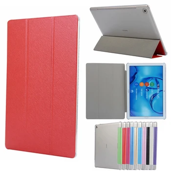 

Ultra thin Magnetic Transparent Leather Cover Stand Case For Huawei MediaPad M5 10.8 10 Pro CMR-AL09 CMR-W09 10.8 inch Tablet