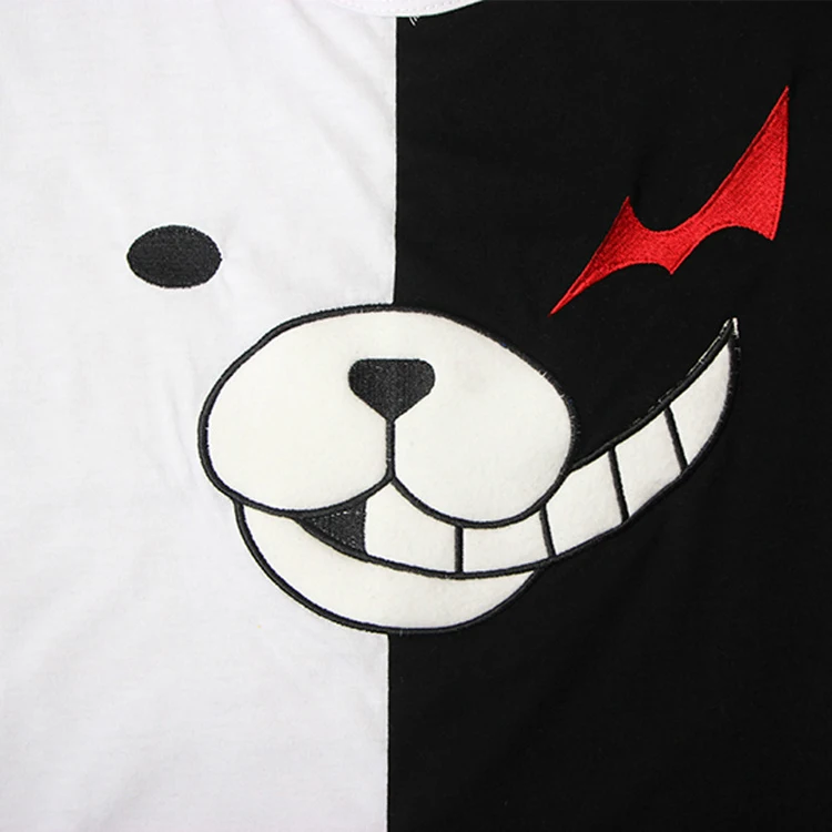 Футболка с триггером Danganronpa Happy Havoc Monokuma костюм для косплея милые футболки