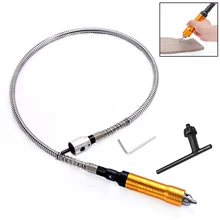 YEODA 6mm Flex Shaft handpiece Power Tool Electric Drill Aluminium alloy Handle Flexible Shaft YEODA 6mm Flex Shaft handpiece Power Tool Electric Drill Aluminium alloy Handle Flexible Shaft