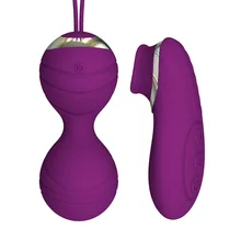 Kegel Balls Remote Control Vibrator Egg for Women Mini Vaginal Chinese Balls Sex Vibrating Kegel Simulator Women Toys Sex Shop