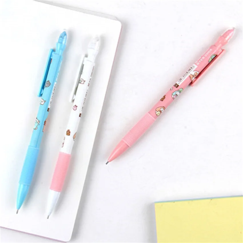 

1pcs/lot Kawaii Corner Creature Automatic Pencil for Students Learning Writing Supplies 0.5mm