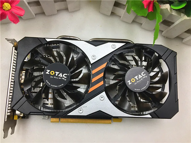 Видеокарта ZOTAC GeForce GTX950 2GD5 128 бит видеокарты GDDR5 для nVIDIA Оригинальная карта GTX 950 2G