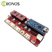 USB ЧПУ 2 оси шаговый двигатель плата контроллера материнская плата DIY Лазерный гравер гравировальный станок материнская плата