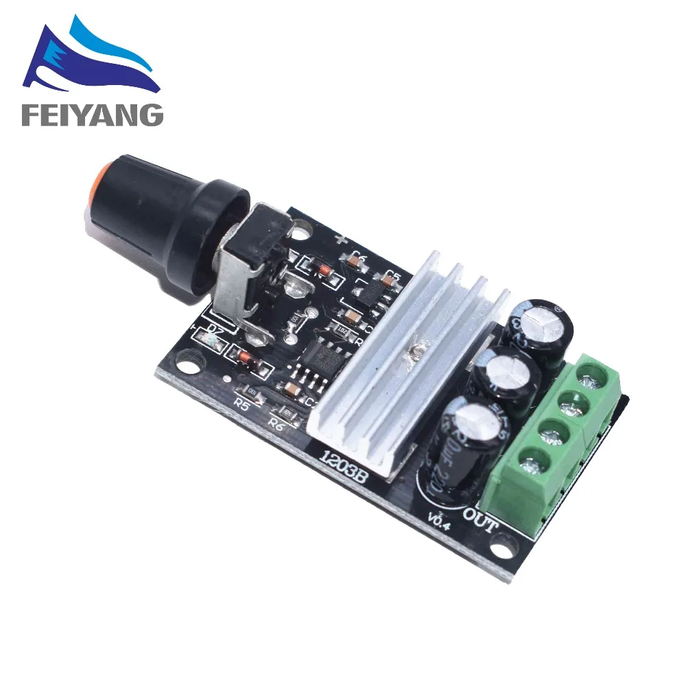 

1PCS SAMIORE ROBOT DC 6V-28V 3A PWM Motor Speed Varible Regulator Controller Switch