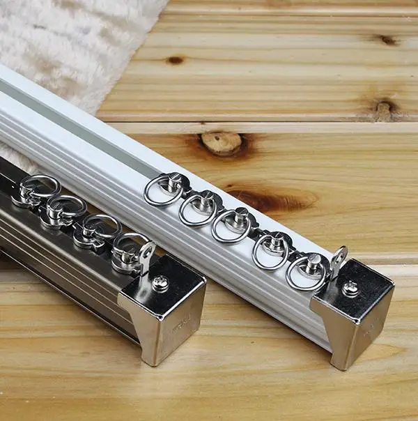 Aluminum curtain track curtain rod curtain rail monorail track frame