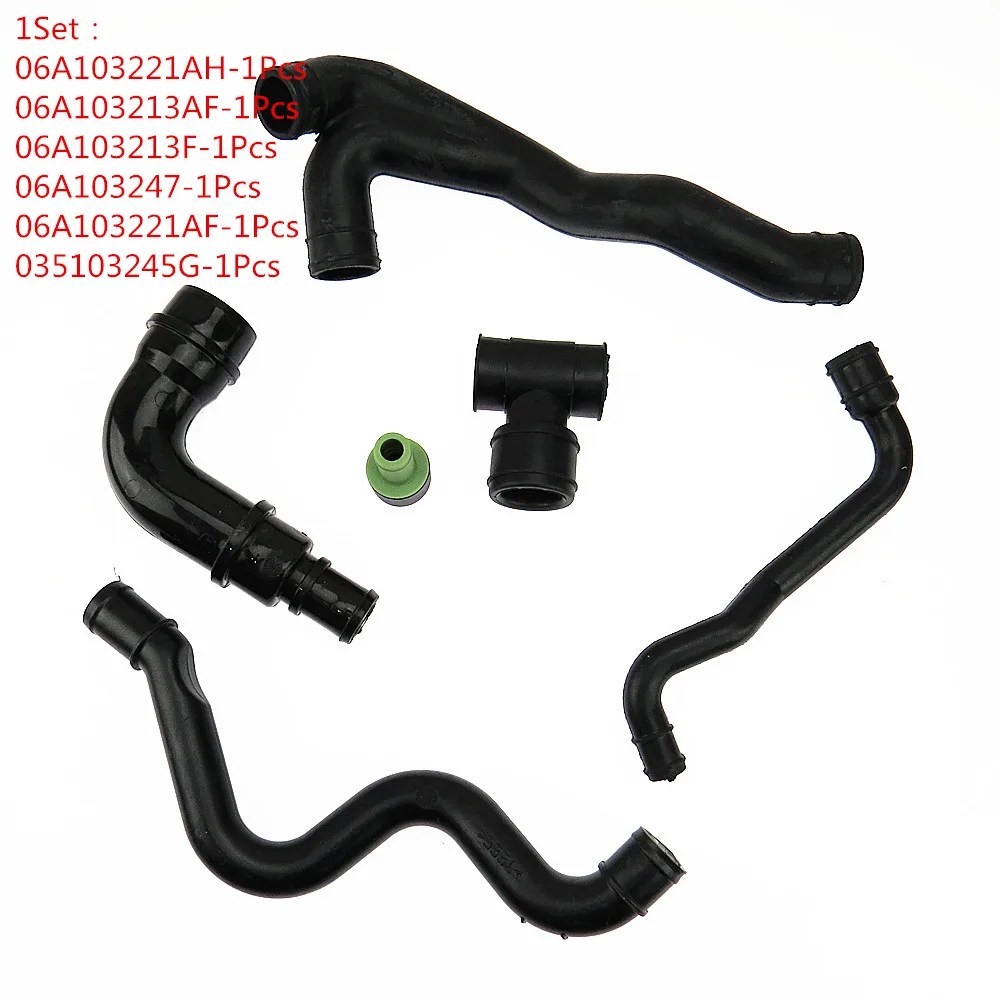 SCJYRXS Engine Crankcase Ventilation Vent Exhaust Hose Kit For Golf