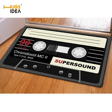 HUGSIDEA 3D Клейкие ленты печати нескользящие носки-тапочки Ковры Мода Крытый входная дверь Коврики коврики для Гостиная Спальня Кухня Tapis коврики