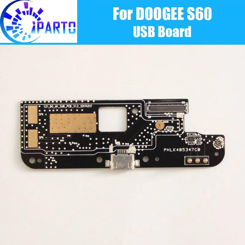 Doogee S60 usb плата 100% оригинал новинка вилка для зарядки Сменные аксессуары