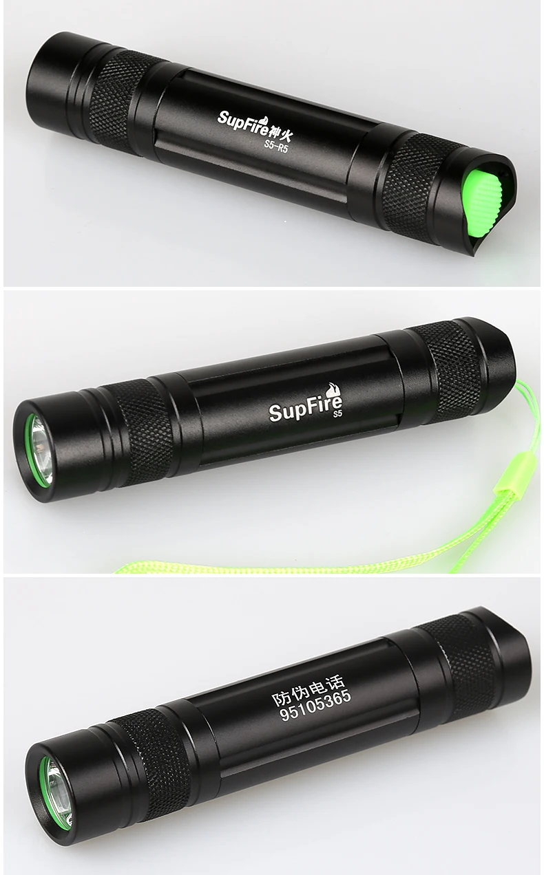 SupFire s5-r5 CREE XPE фонарик CREE XPG 450lm 200 м USB зарядка мини светодиодный фонарик 18650 Батарея