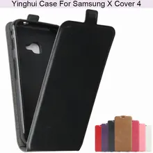 YINGHUI Магнитный флип-чехол для телефона из искусственной кожи для samsung Galaxy X Cover 4 G390F