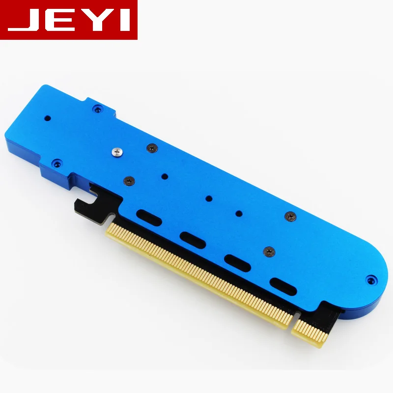 JEYI iSUB PCIE3.0 NVME адаптер x16 PCI E полная скорость M.2 2280 алюминиевый лист