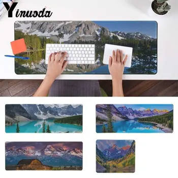 

Yinuoda Cool Fashion Rocky Mountains Sceneary Pattern Game mousepad Size for 180*220 200*250 250*290 300*900 and 400*900*2mm