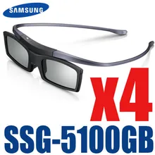4 шт./лот официальный ssg-5100GB SSG-5150GB 3D Bluetooth очки активного действия очки для всех samsung ТВ серии