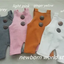 Реквизит для фотосъемки новорожденных, детские брюки на подтяжках