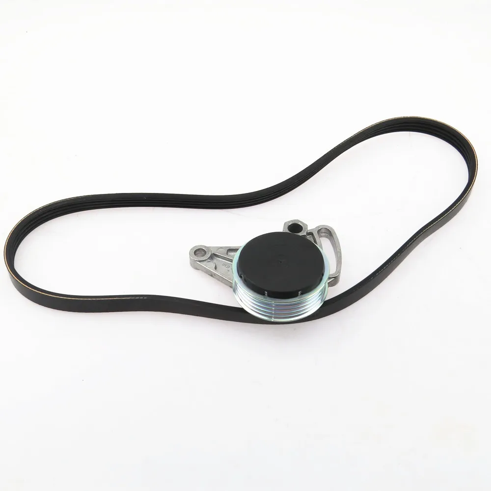 SCJYRXS Engine 1.8T 1.9T Air Conditioning Compressor Tensioner Pulley Pump Belt For Passat B5 A4