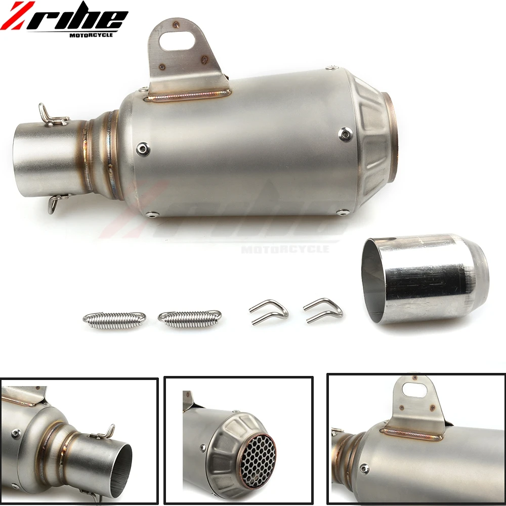 Universal 36 51mm Modified Exhaust Motorcycle Silencer Exhaust Pipe