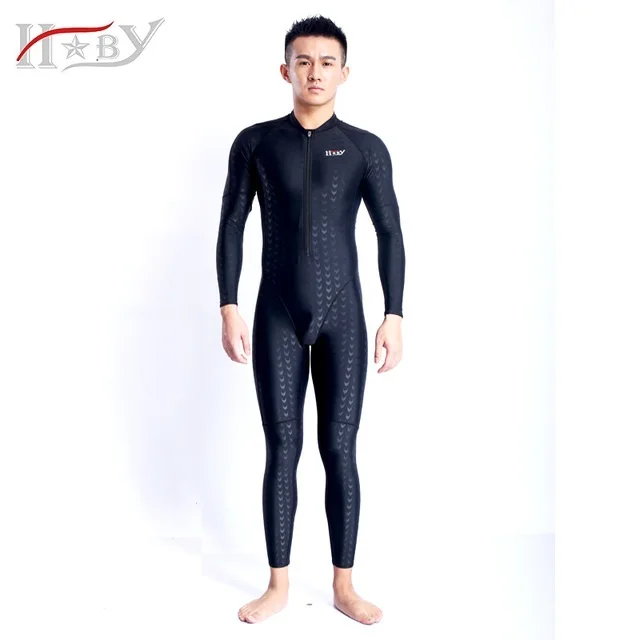 

HBXY swimsuit plus size swimwear arena men racing swimsuits competitive swimming competition shark professional trainning male