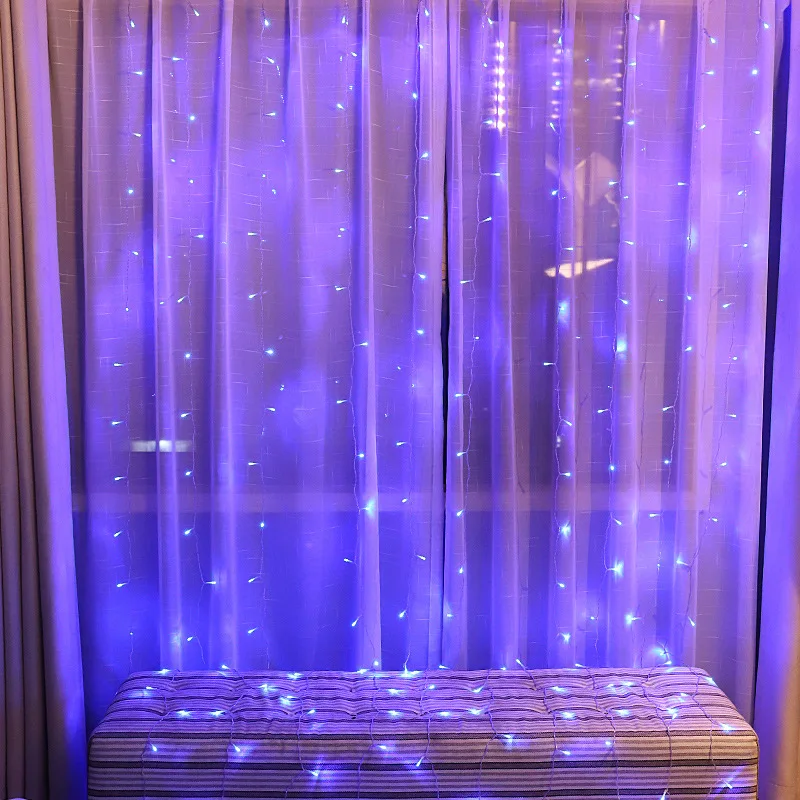 3*3M Led Icicle Led Curtain Fairy String Light Fairy Light 300 Led 220V EU Light For Wedding Home Garden Party Twinkly cortina 3*3M Led Icicle Led Curtain Fairy String Light Fairy Light 300 Led 220V EU Light For Wedding Home Garden Party Twinkly cortina