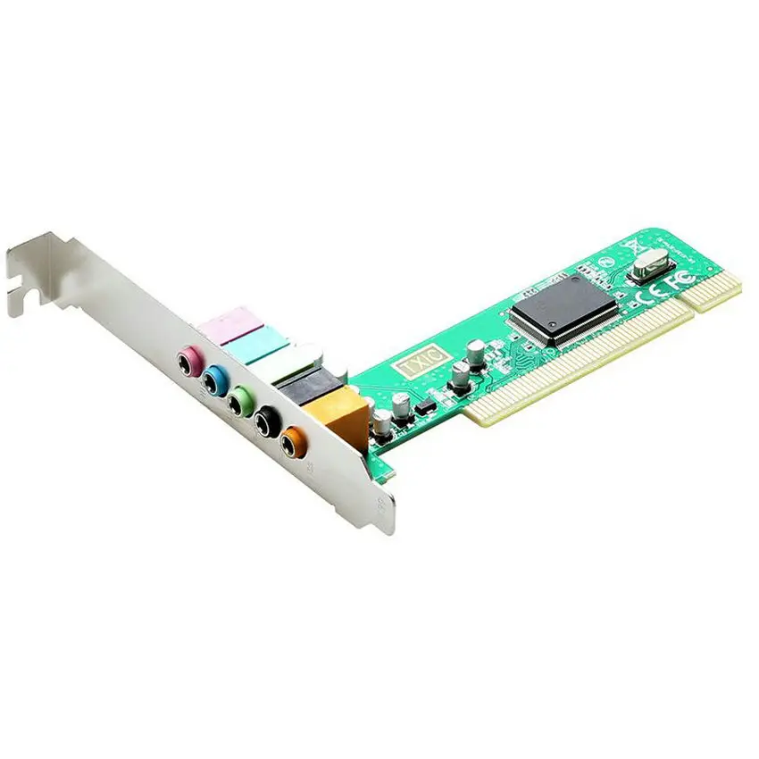 

PCI Sound Card Stereo Surround PCI Sound Audio Card CMI8738 chip 5.1