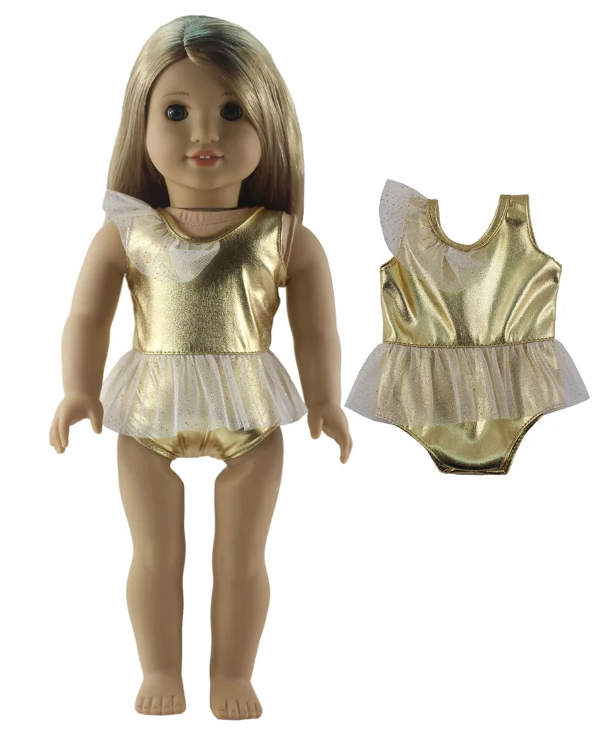 Горячая 1 шт. купальник Кукла Одежда для 18 дюймов американская кукла Битти кукла ручной работы Милая Студенческая одежда X90