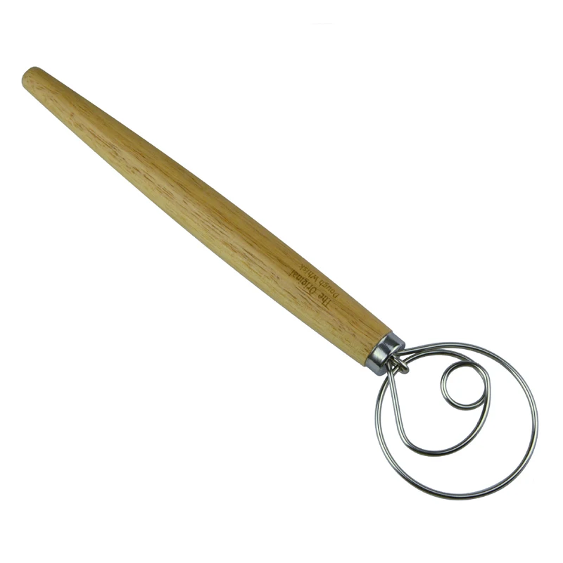 

2018 Hot Handy Stainless Steel Dough Whisk Baking Pastry Tool Egg Cream Milk Mixer Dough Mixer Practical Kitchen Tool Gadgets