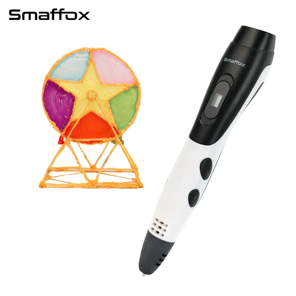 SMAFFOX 3D Ручка SMA 04 200 м ABS нити печать ручки с oled дисплей Четыре цвета малыш рисунок