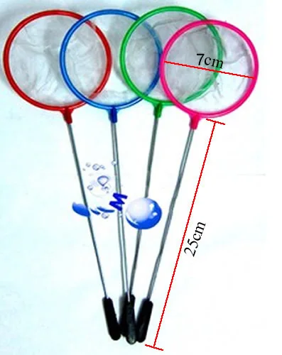 

Free shipping 50pcs Small Size Mix Color Dense Mesh Round Small Pore Fishing Net for Aquarium Small Fish, Shrimp and Insects