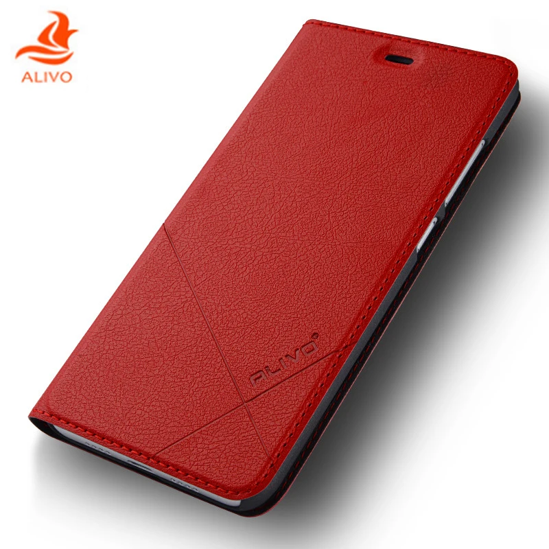 

ALIVO For Xiaomi Mi 6 Case,PU Leather+PC Flip Case for Xiaomi Mi6 Flip Cover with Card Holder Coque for Xiaomi mi 6 5.15"Cover