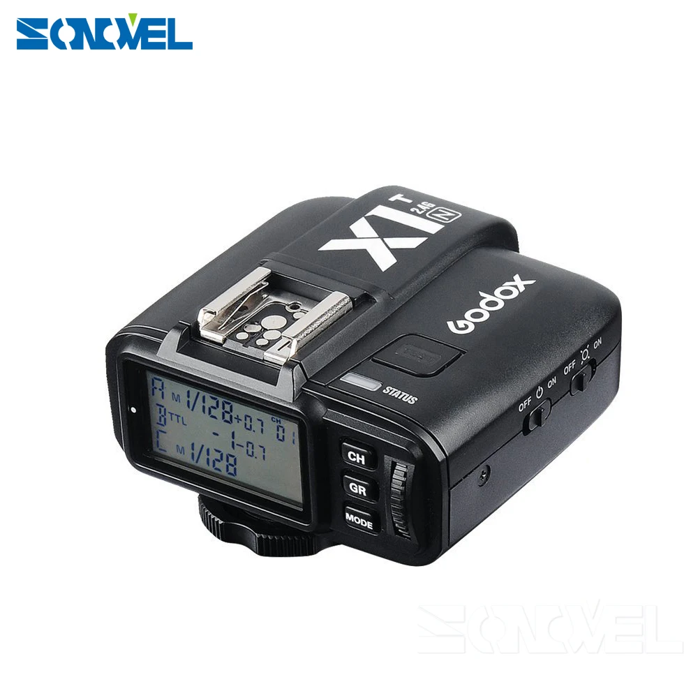 Вссветильник Godox V860II N i TTL 1/8000S HSS Master Slave GN60 2 4G Беспроводная литий ионная батарея