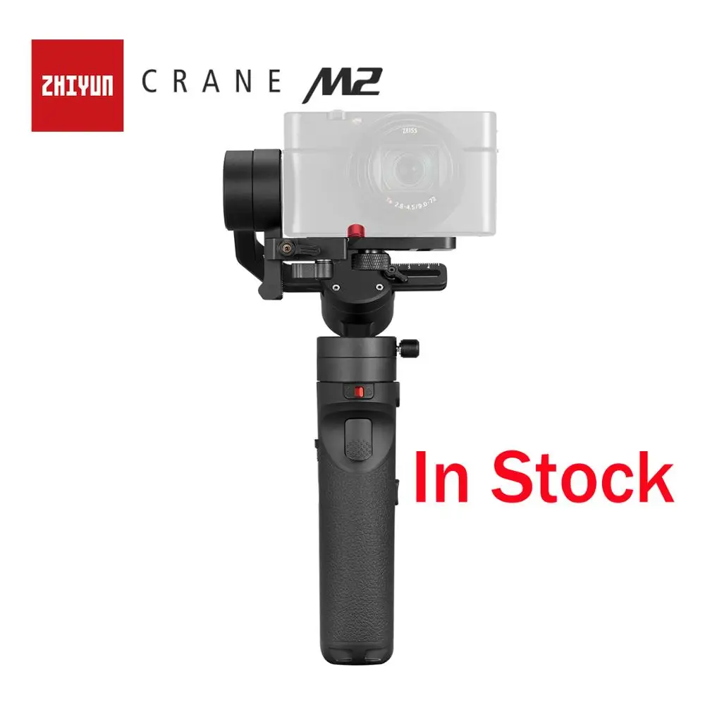 

ZHIYUN Official Crane M2 Gimbals for Compact Mirrorless Action Cameras Smartphones New Arrival Handheld Stabilizer 500g In Stock