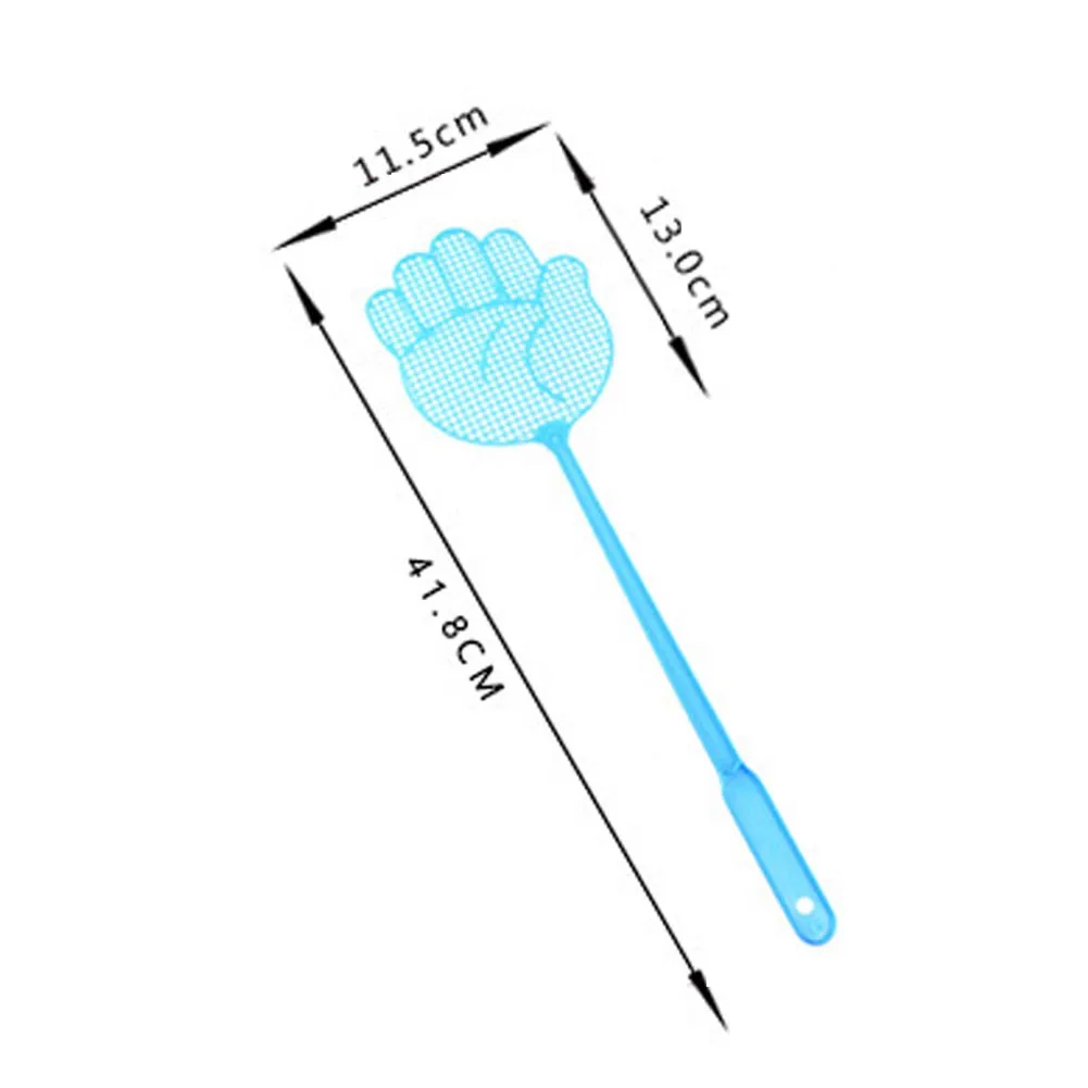 3 шт./партия, пластиковая мухобойка в форме руки, пластиковая мухобойка для борьбы с вредителями, большая ручная муха ОСА убийца насекомых мухобойка