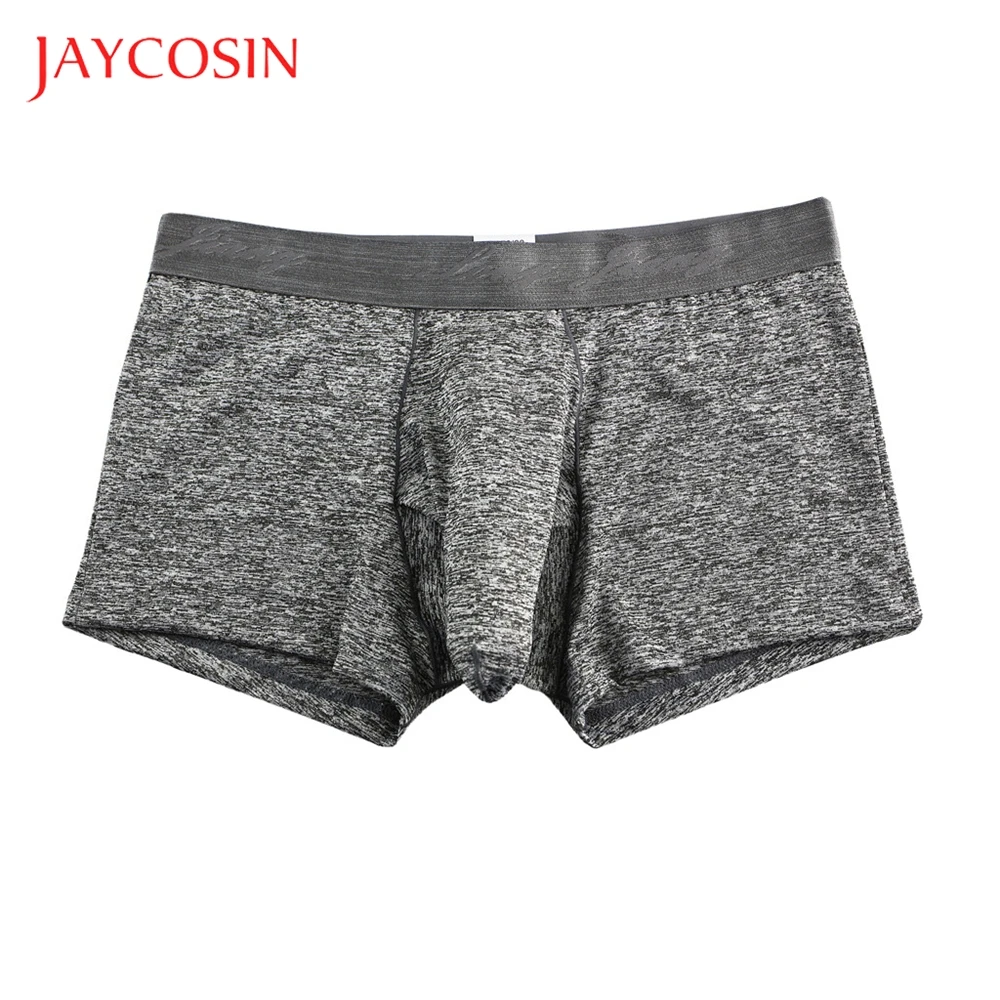 Мужские трусы шорты JAYCOSIN сексуальные мягкие трусики мужские эластичные дышащие