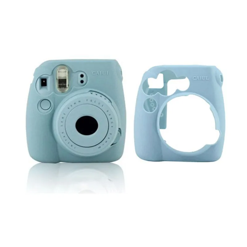 

Lively and Bright Colors Camera Case for Polaroid Mini9 mini8 Camera Case New Cute Jelly Color Camera Cases Top Silicone