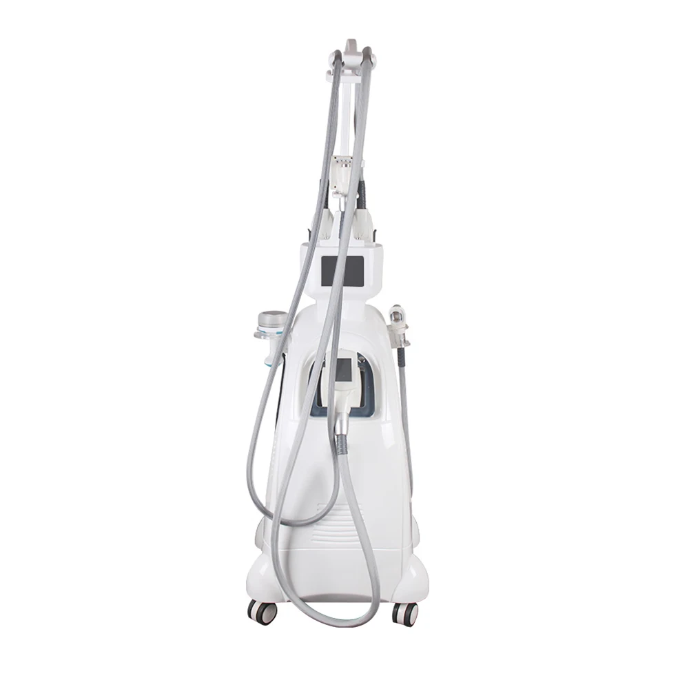 

free shipping Fat cavitation slimming equipment Auto roller Vacuum cavitation slimming machine/4 in1 Vacuum roller RF LED V9