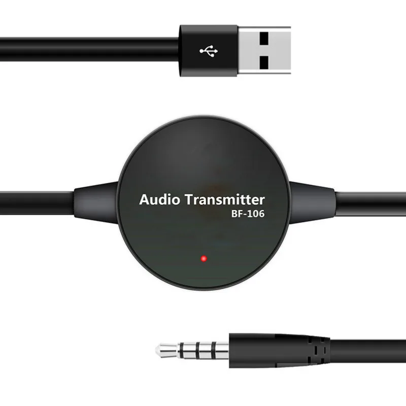 

Wireless Bluetooth Adapter 4.0 Bluetooth Audio Transmitter 3.5MM TV Audio Speakers Free Drive Connect Automatically
