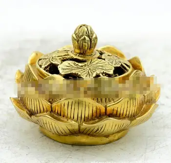 

SCY 906+++Pure copper lotus stove, ornaments, incense burner furnishings